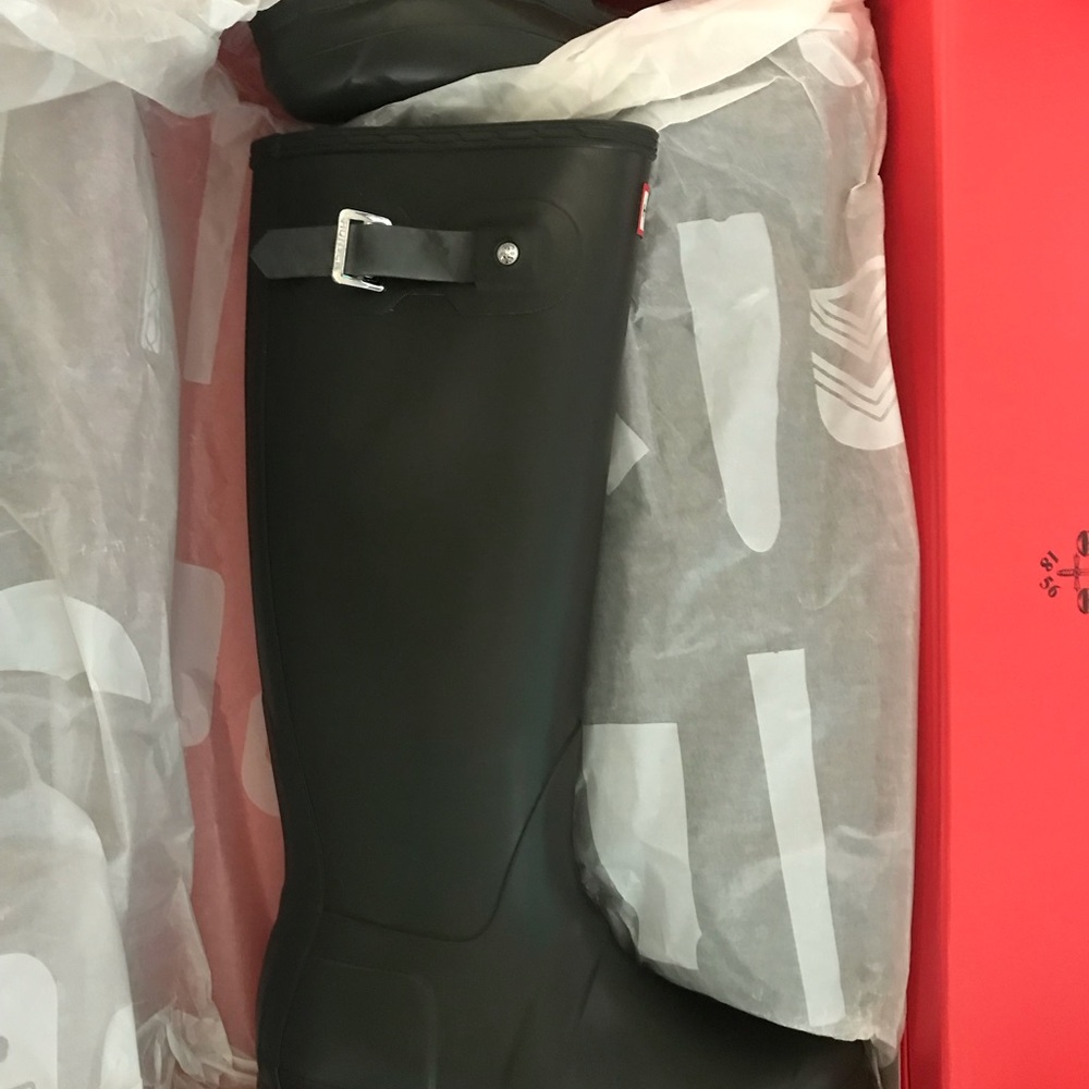 Hunter rain boots